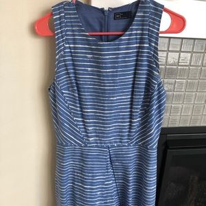 Gap striped blue dress for work/casual